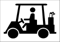 Golf Cart Stencil